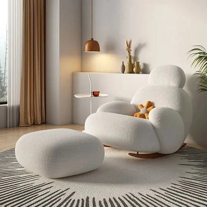 Modern White Living Room Chair