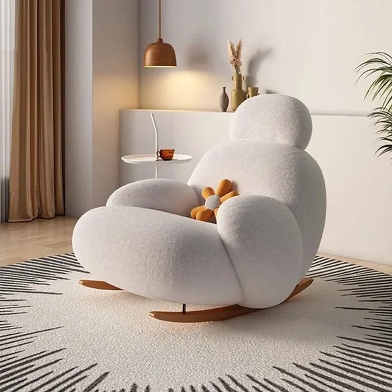 Modern White Living Room Chair