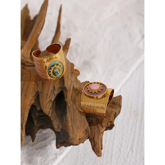 Mystic Jewel Adjustable Rings