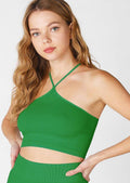 Ribbed Halter Bralette, [product type]
