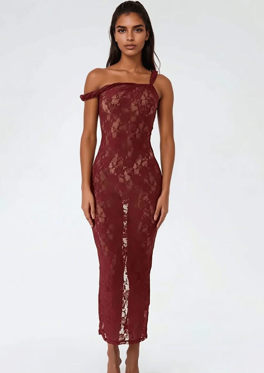 Off-Shoulder Lace Bodycon Dress | Mabel Love Co. Off-Shoulder Lace Bodycon Dress | Mabel Love Co.