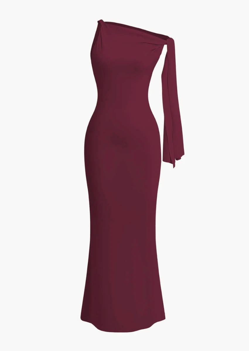 One Shoulder Maxi Dress | Mabel Love Co One Shoulder Maxi Dress | Mabel Love Co