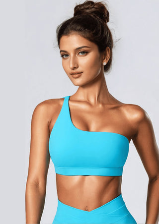 One Shoulder Sports Bra