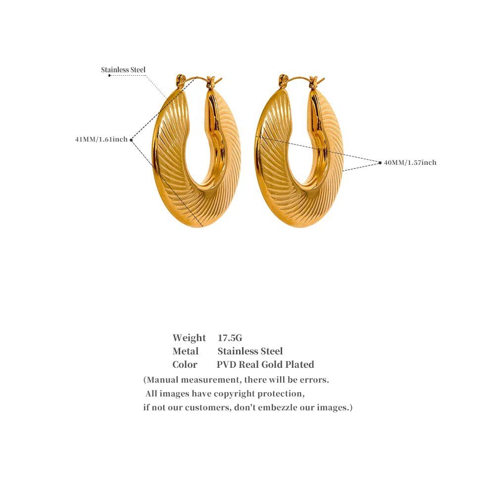 Osiris Orbit Hoop Earrings