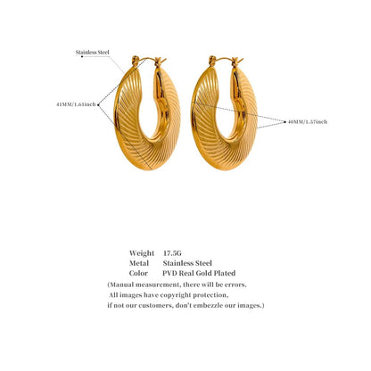 Osiris Orbit Hoop Earrings