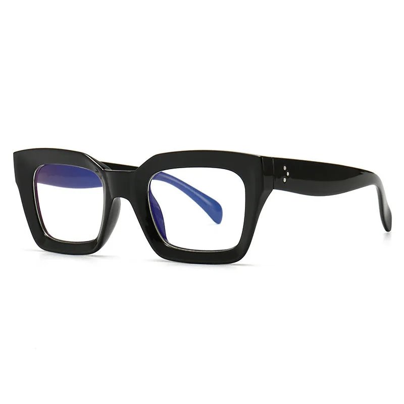 Oversized Square Frame Glasses