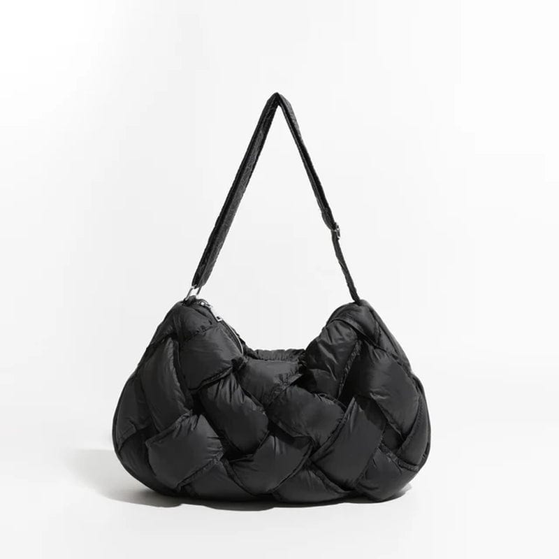 Padded Shoulder Hobo Bag