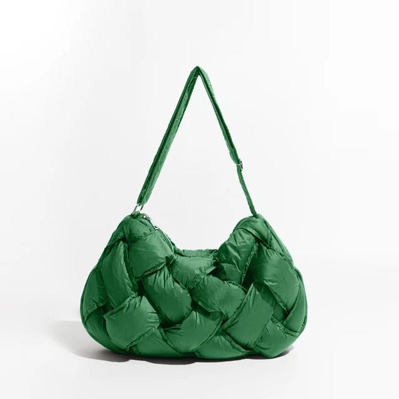 Padded Shoulder Hobo Bag