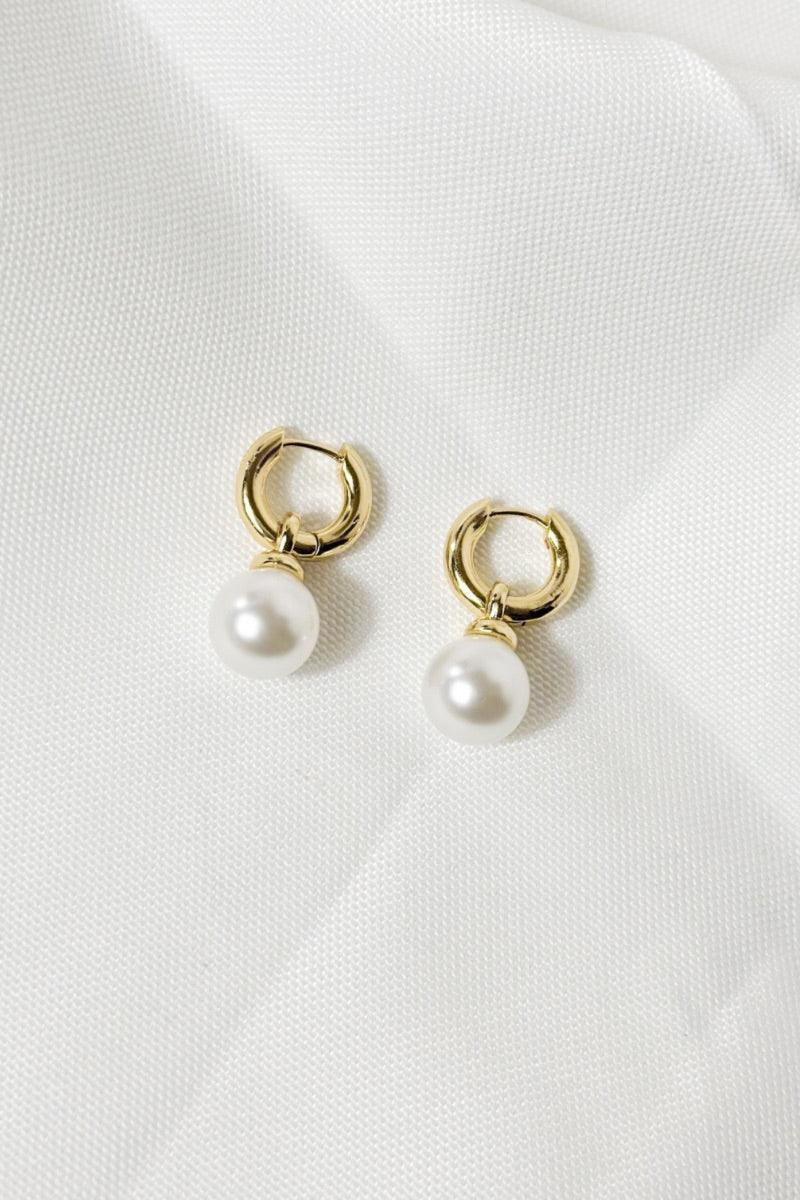 pearl bridal earrings