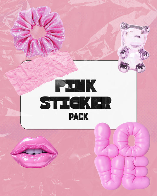 Pink Aria Sticker Pack