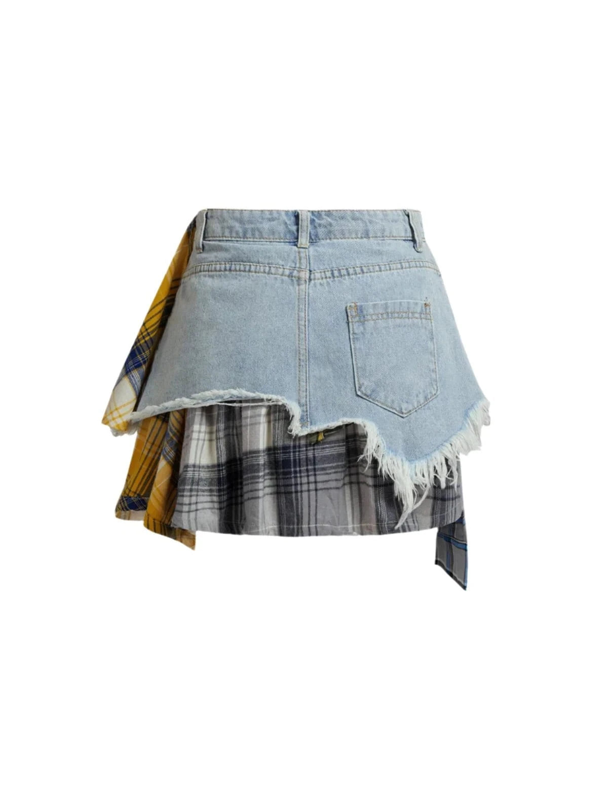 plaid skirt