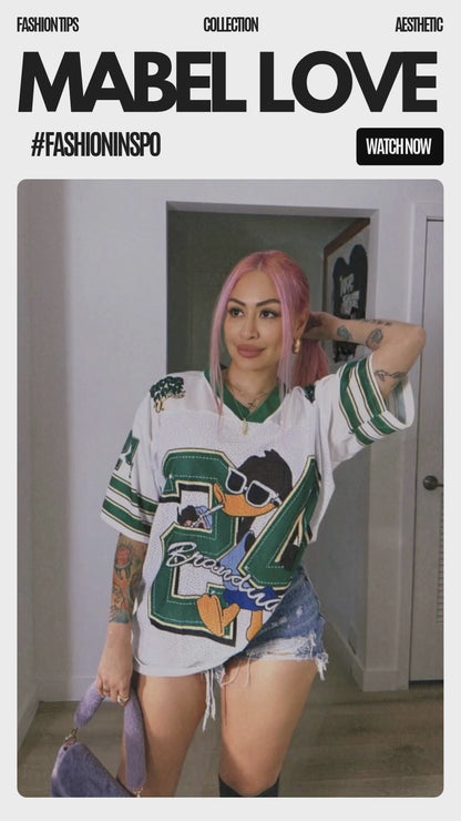 Women’s Jersey Crop Top – Sporty Streetwear Fit