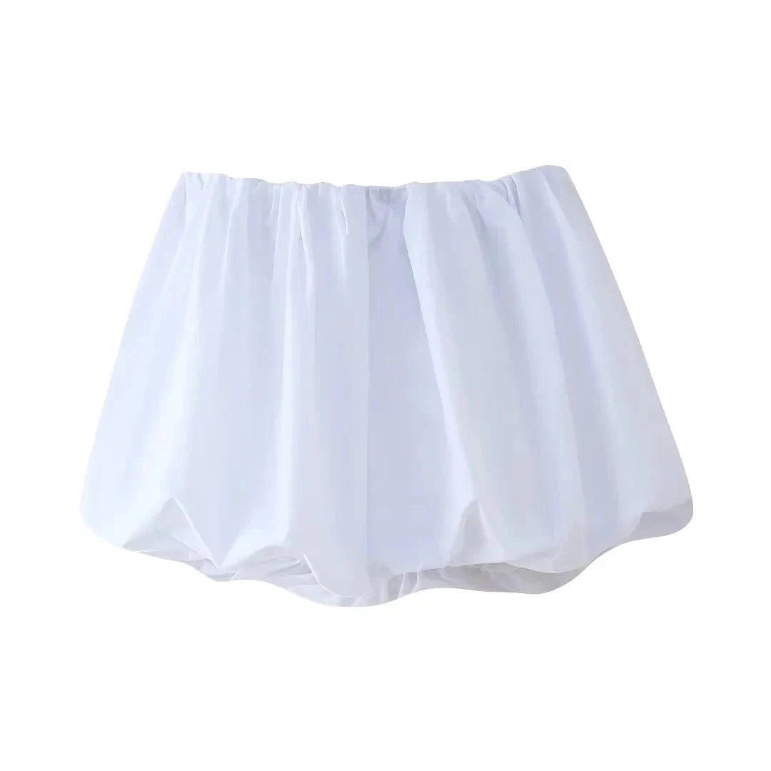 Puff Mini Skirts