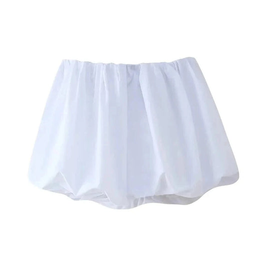 Puff Mini Skirts