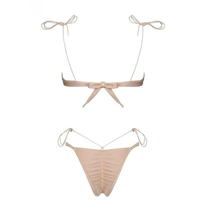 Back Push Up Micro Bikini Set