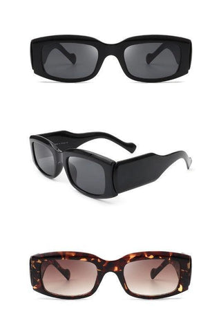 Rectangle Vintage Sunglasses - Mabel Love Co - Sunglasses