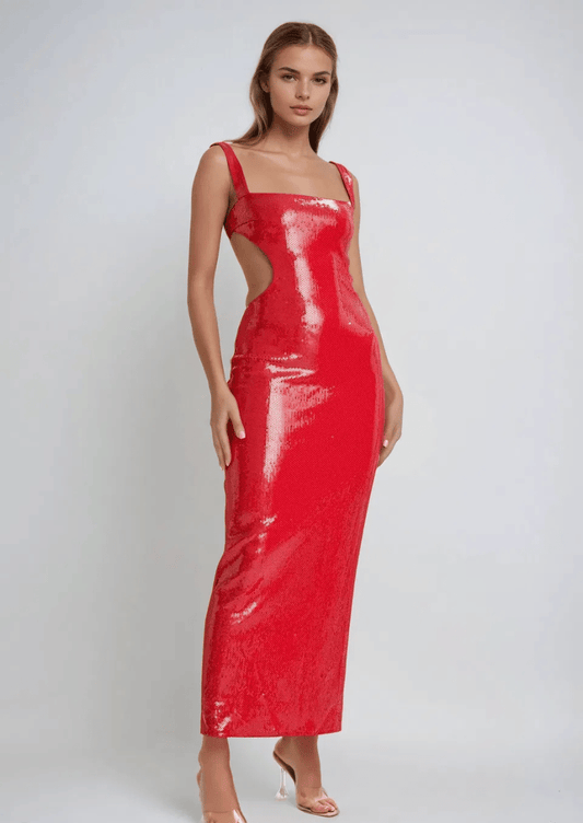 Red Maxi Dress