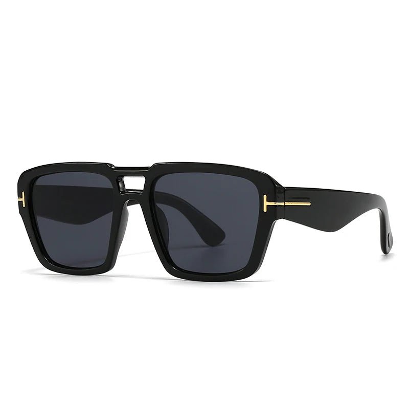 Retro Square Frame Sunglasses