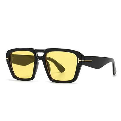 Retro Square Frame Sunglasses