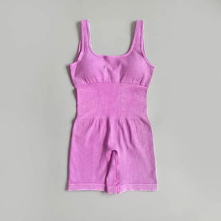 Ribbed Tank Top Rompers - Mabel Love Co - Jumpsuits & Rompers