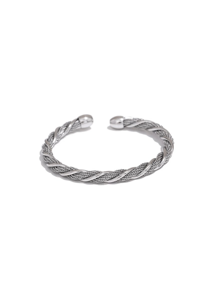 Rope Open Bangle Bracelets