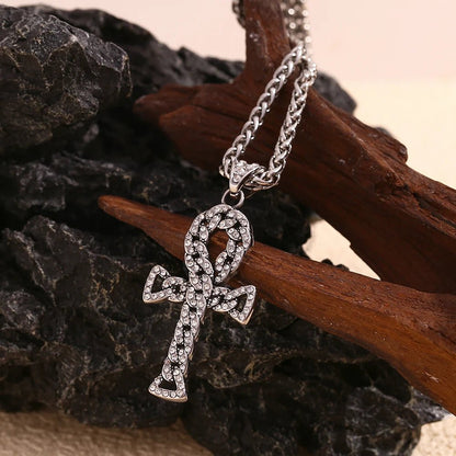 Sacred Ankh Aura Necklace