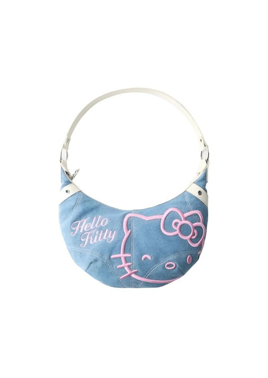 Sanrio Hello Kitty Half - Moon Shoulder Bag