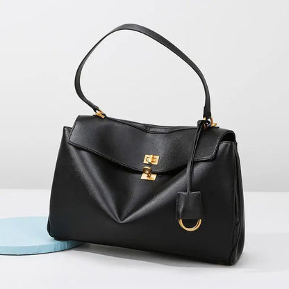 Black Satchel Handbag 3