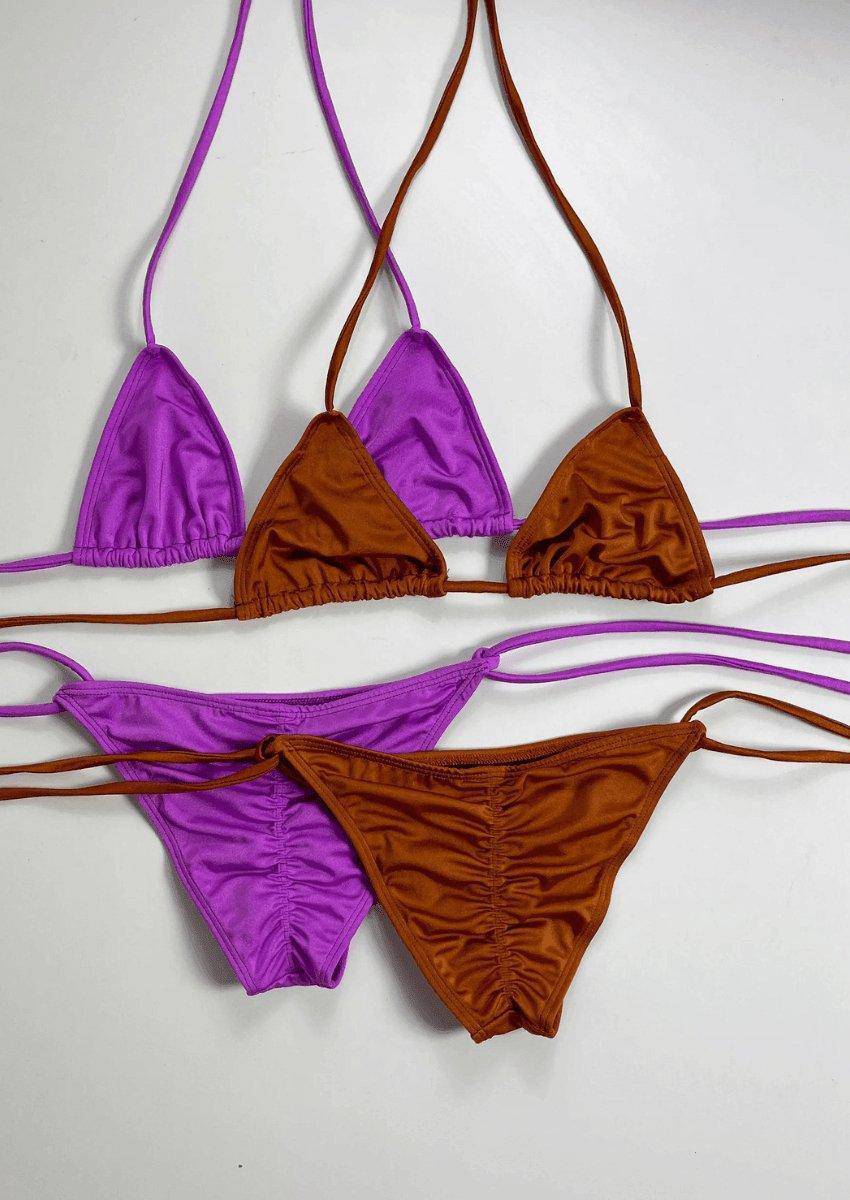 Scrunch Bikini Copper