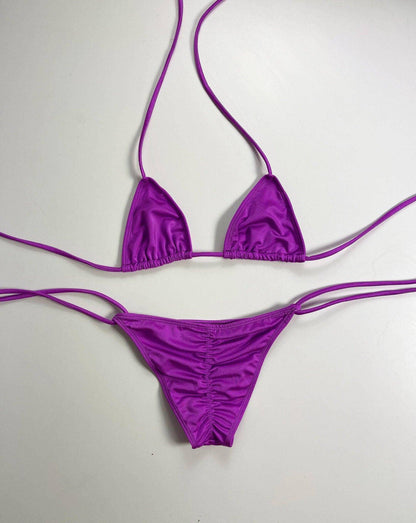 Scrunch Bikini Rasberry