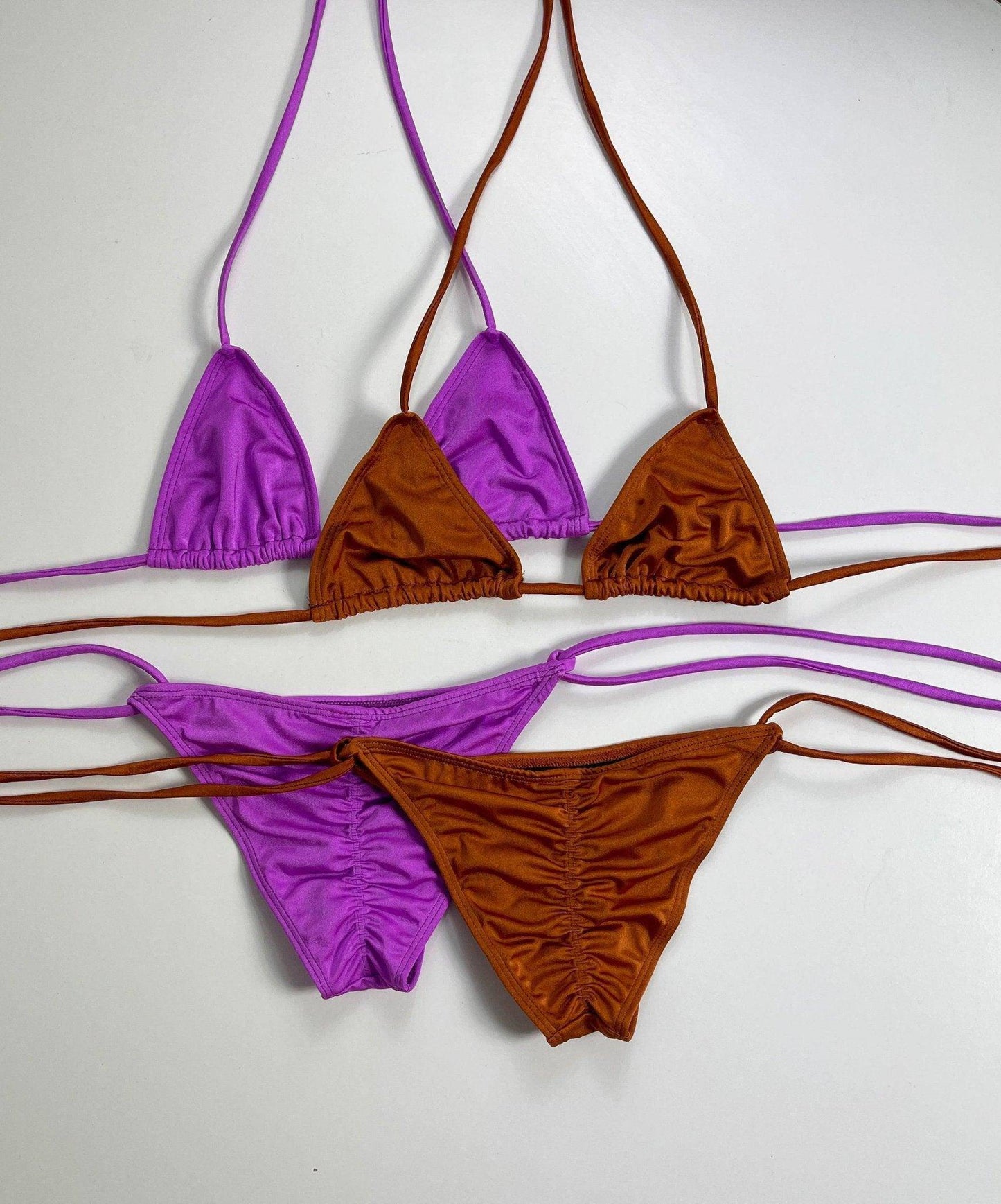 Scrunch Bikini Rasberry