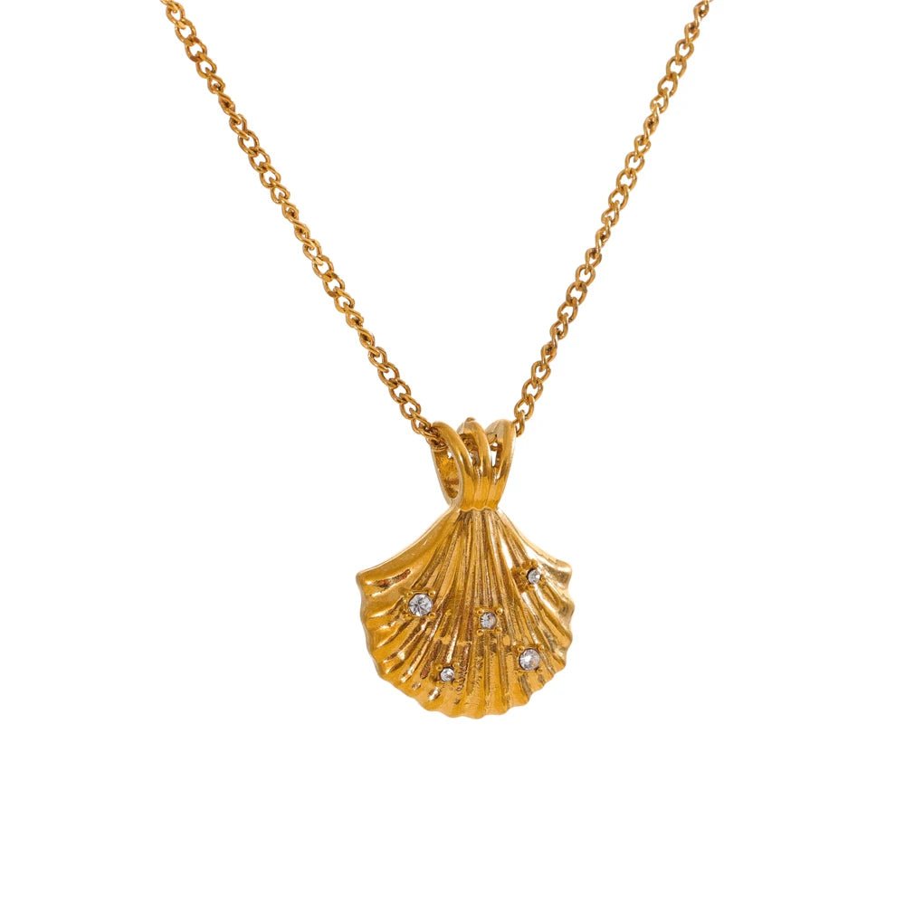 Seashell Pendant Necklace