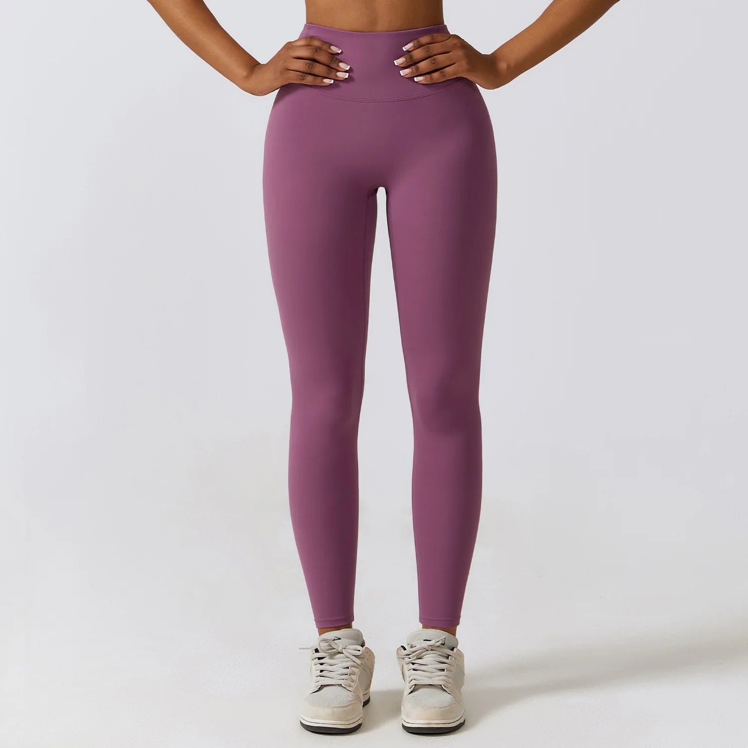 Purple High - Waist Fitness Leggings