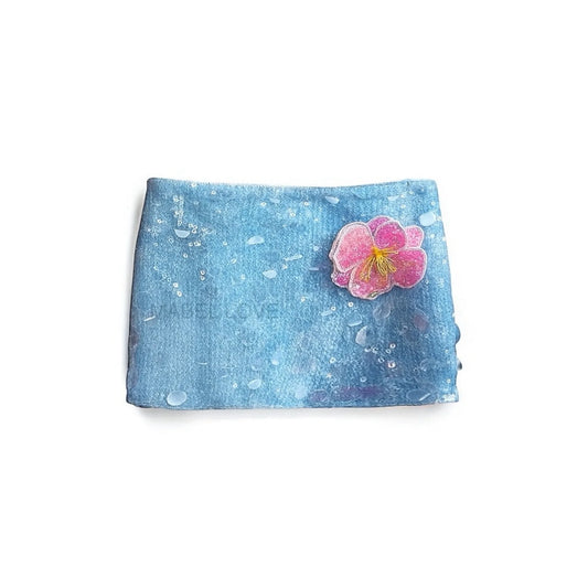 Sequin Mini Skirt - Party Chic Fashion — front