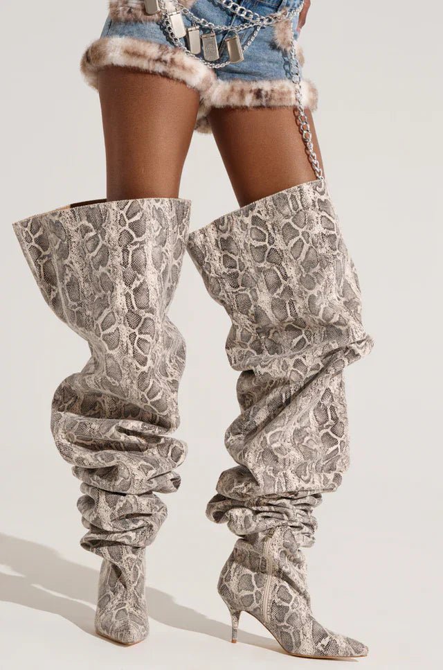 Sexy Snakeskin Boot