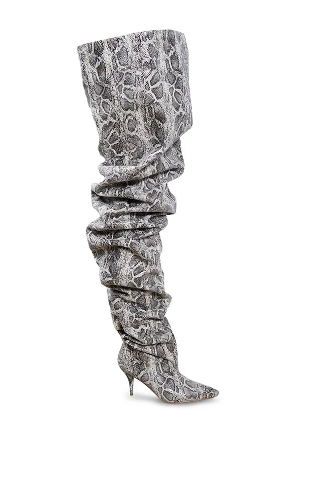 Sexy Snakeskin Boot