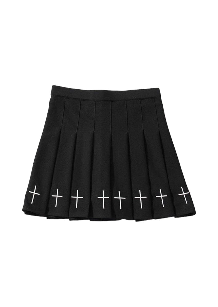 Short Pleated Skirt