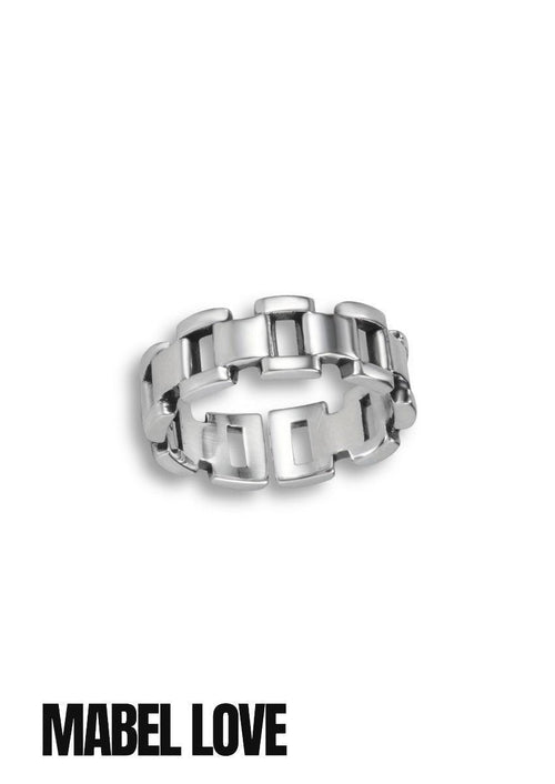 Silver Chain Ring