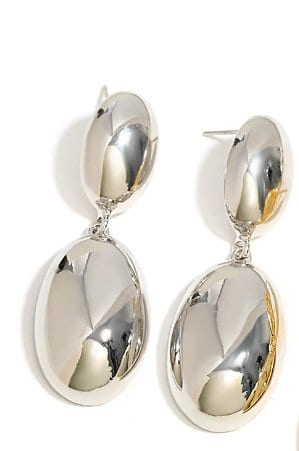 Silver Drop Earrings