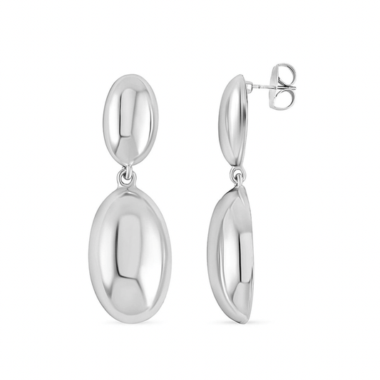 Silver Drop Earrings