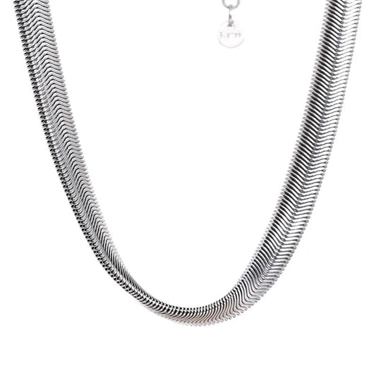 Silver Snake Chain Necklace