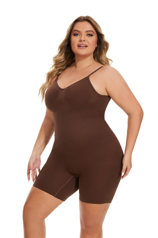 Simple Waist Fitted Belly Contracting And Hip Lifting Exposed Back