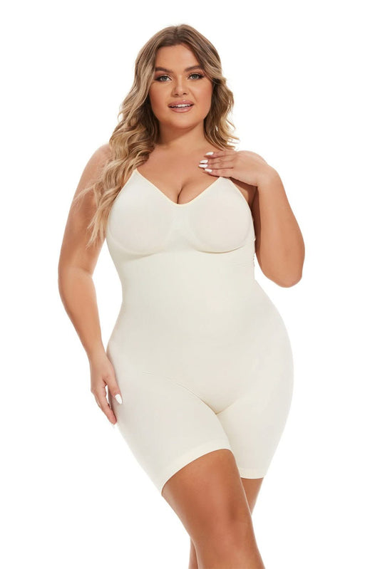 Simple Waist Fitted Belly Contracting And Hip Lifting Exposed Back