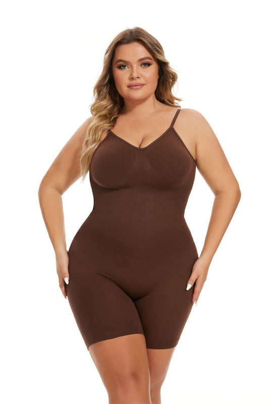 Simple Waist Fitted Belly Contracting And Hip Lifting Exposed Back