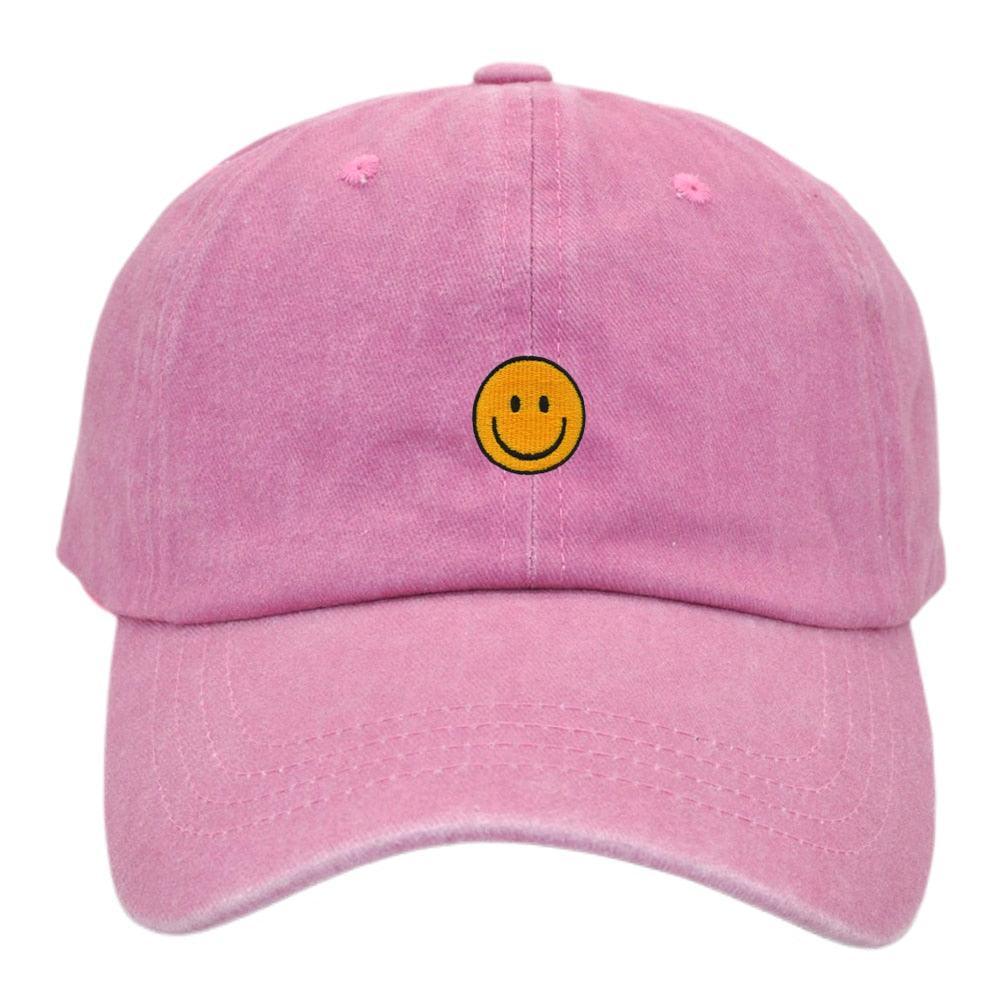 Smiley Baseball Cap Embroider