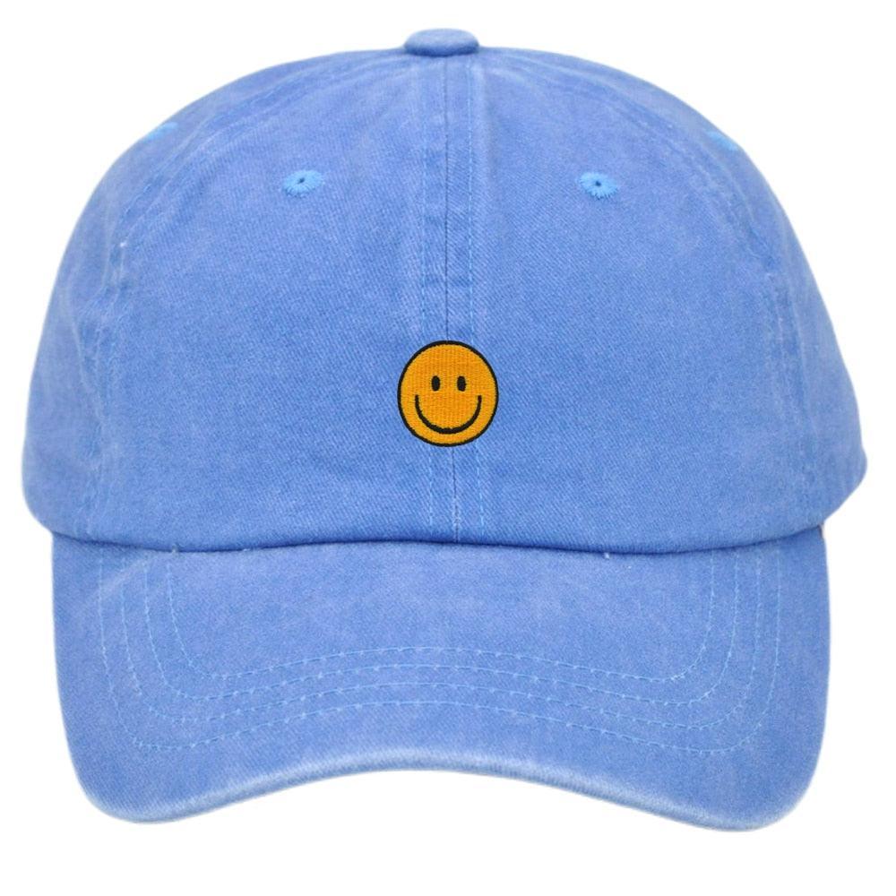 Smiley Baseball Cap Embroider