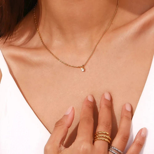Solara Beaded Necklace