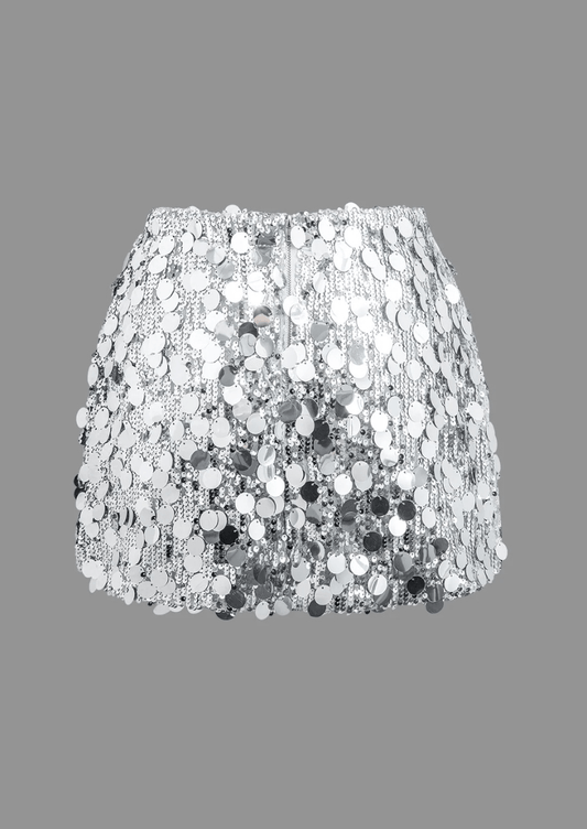 Sparkle queen mini skirt