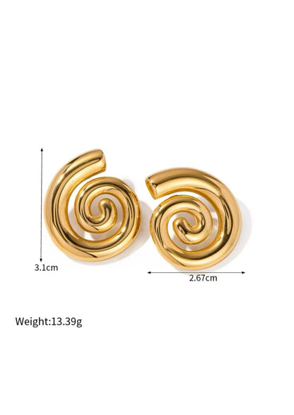 Spiral Ear Stud