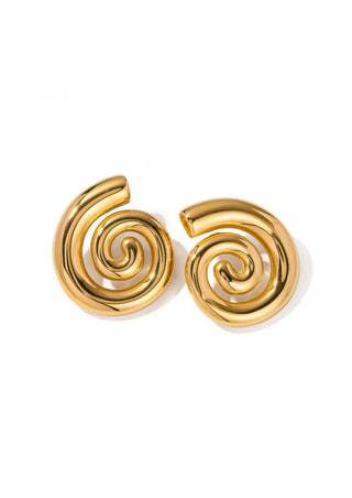 Spiral Ear Stud - Mabel Love Co - 